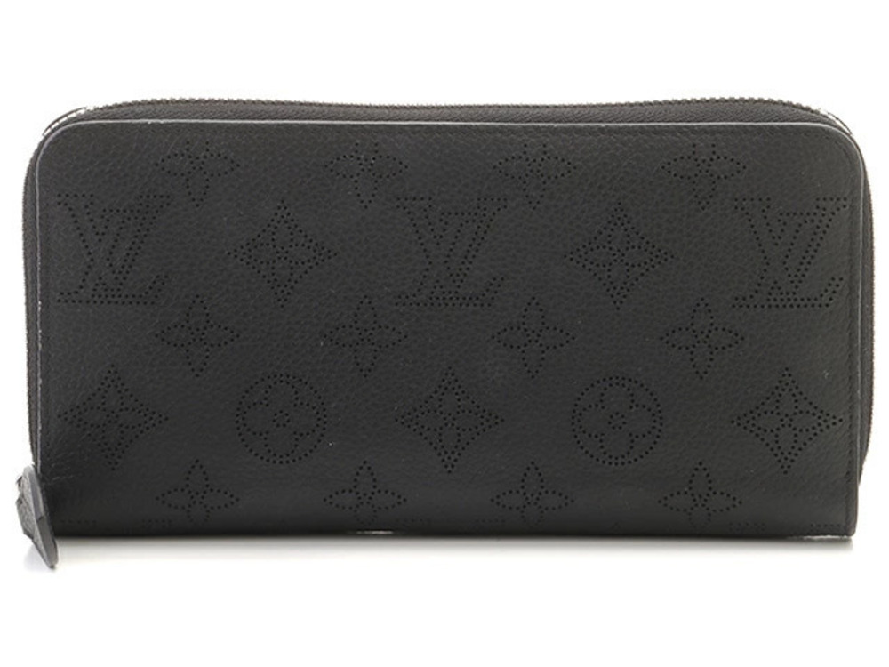 LOUIS VUITTON Mahina Zippy Wallet Noir Black